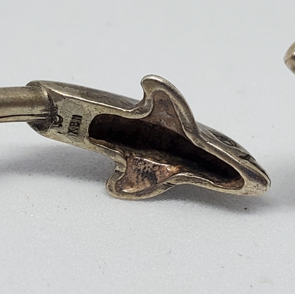 Kabana Sterling Silver Dolphin Wrap Bracelet - Picture 6 of 10